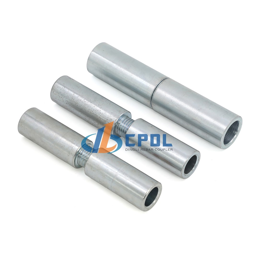 Male And Female Half Thread Half Extrusion Press Coupler  